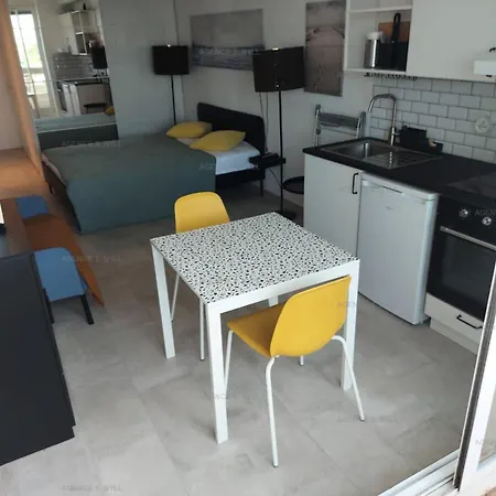 Heliopolis Batiment Ab - Studio Pour 2 Personnes 424 - Naturiste דירה *